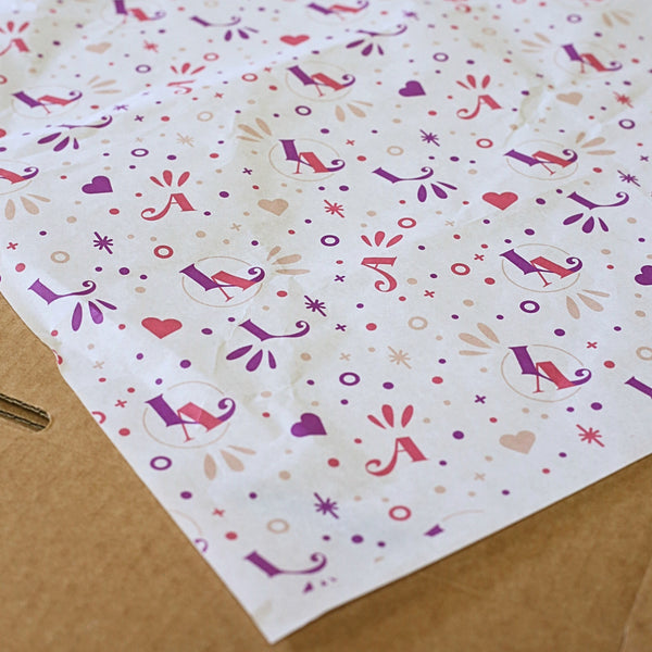 HEROPAPER - Full Colour, Acid Free, Custom Printed Tissue Paper