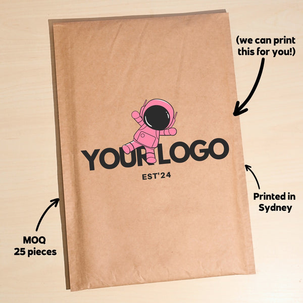 HEROHEX Paper Padded Mailers - 100% Recycled - from packs of 25