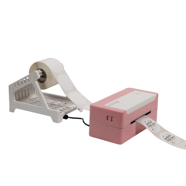 HERO HZD950-PRO SHIPPING LABEL PRINTER (Pink) - USB and Bluetooth Direct Thermal 300DPI