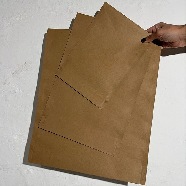 HERO Kraft Paper Shipping Mailers - 100% Recycled - from packs of 25