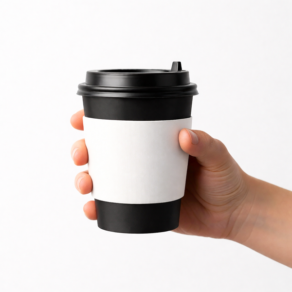 Branded Coffee Cup Sleeve/Holder - Full Colour Custom Print